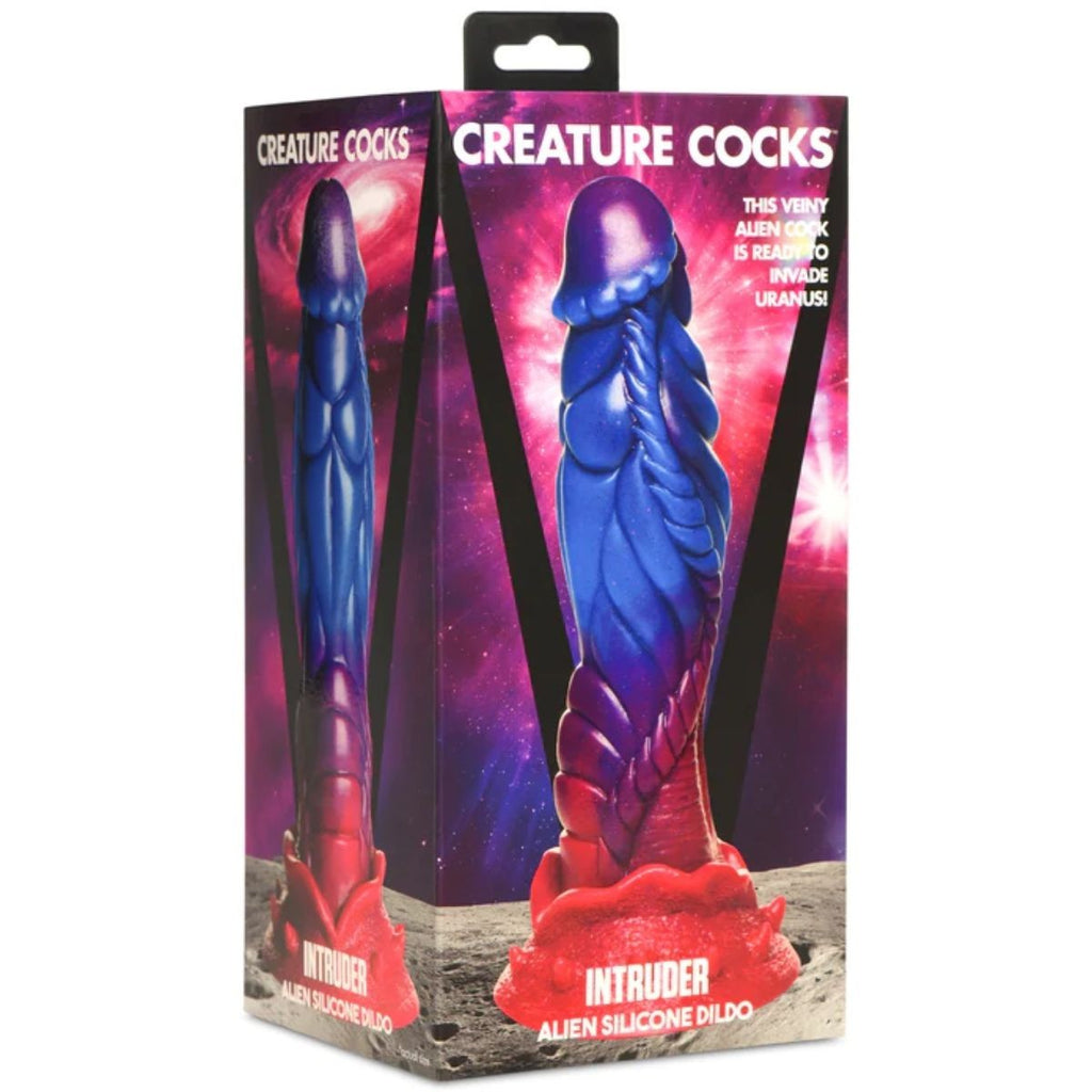 Creature Cocks Intruder Alien Silicone Fetish Monster 9 Inch Fantasy Dildo Adult