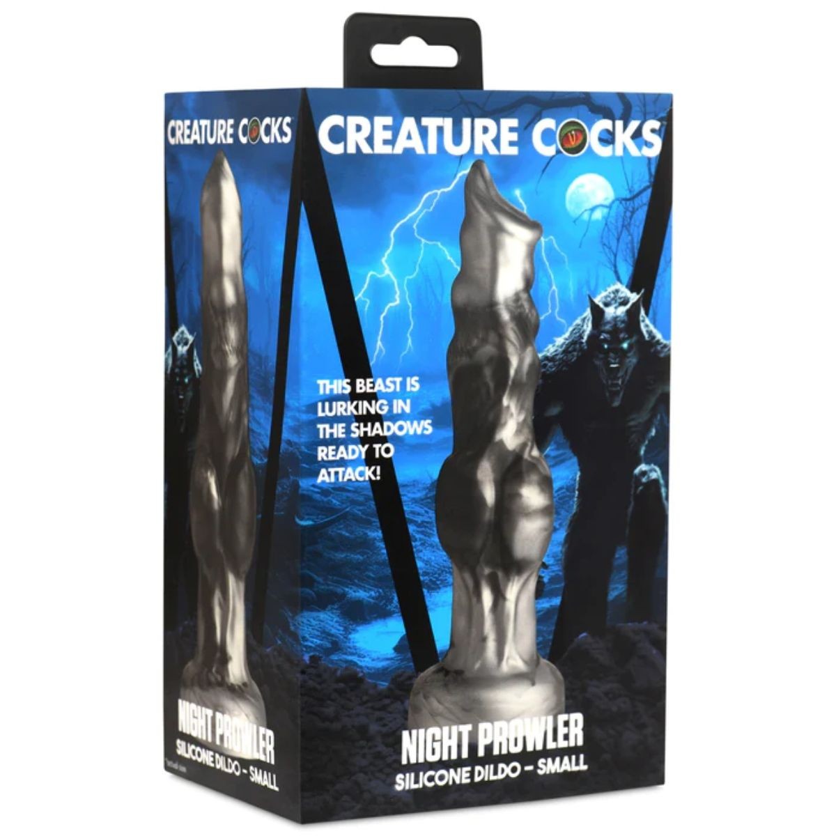 Creature Cocks Night Prowler Hound Silicone Monster 6.75 Inch Fantasy Dildo Knot
