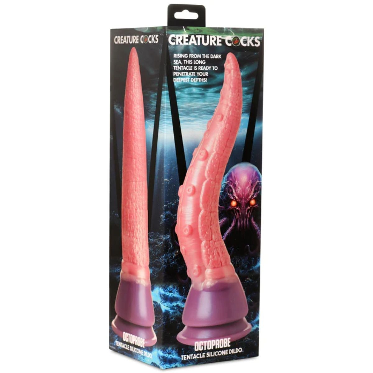 Creature Cocks Octoprobe Tentacle Silicone Suction Cup Dildo 12.2 Inch Fetish Kinky