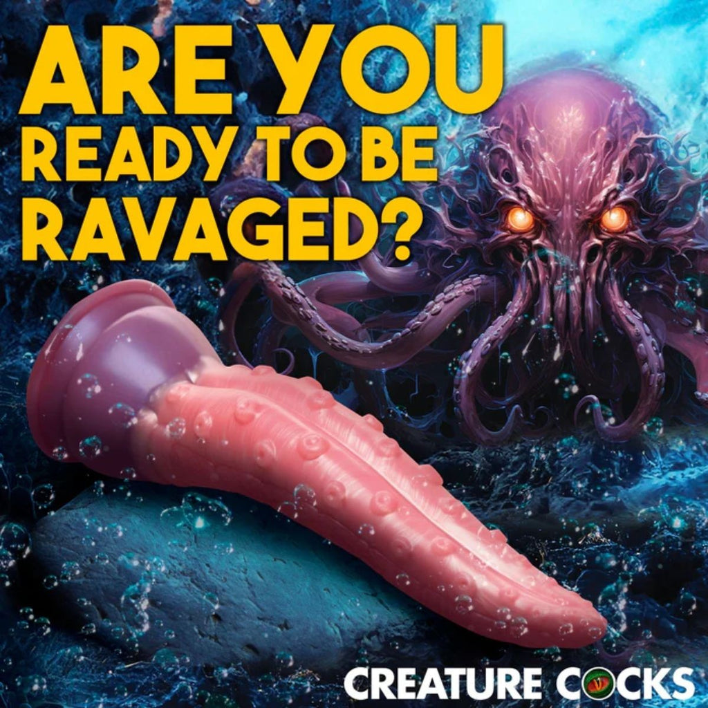 Creature Cocks Octoprobe Tentacle Silicone Suction Cup Dildo 12.2 Inch Fetish Kinky