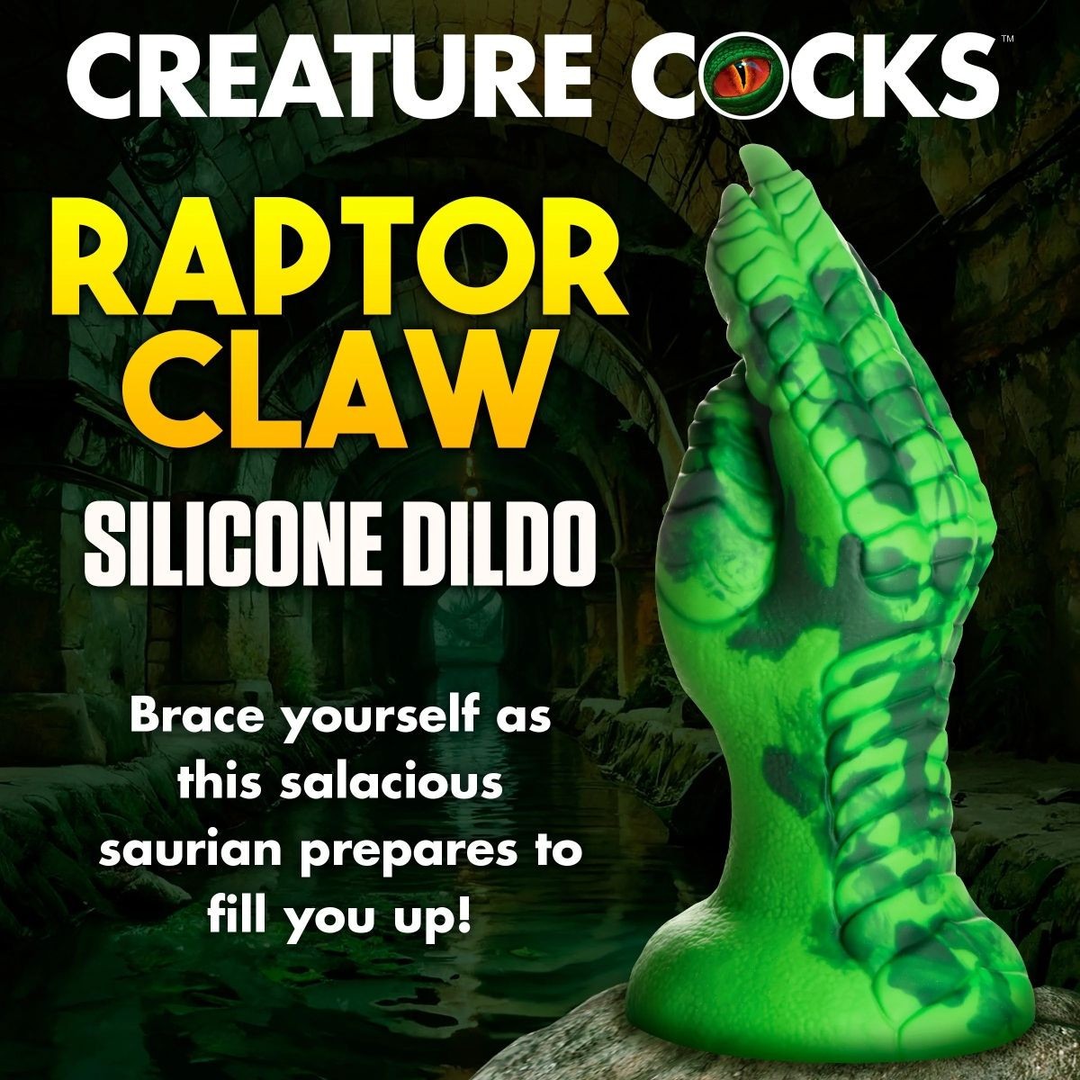 Creature Cocks Raptor Claw Fisting Silicone Fantasy Monster Dildo Fetish