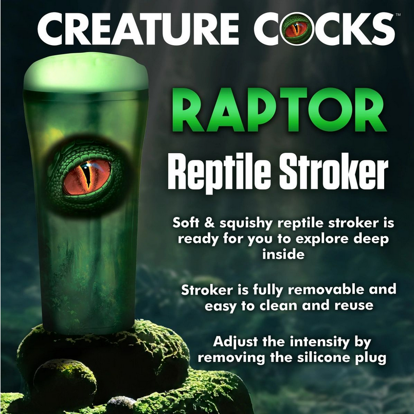 Creature Cocks Raptor Reptile Monster Stroker Masturbator Textured Sci-Fi Fetish