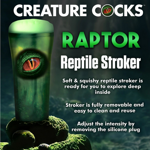 Creature Cocks Raptor Reptile Monster Stroker Masturbator Textured Sci-Fi Fetish