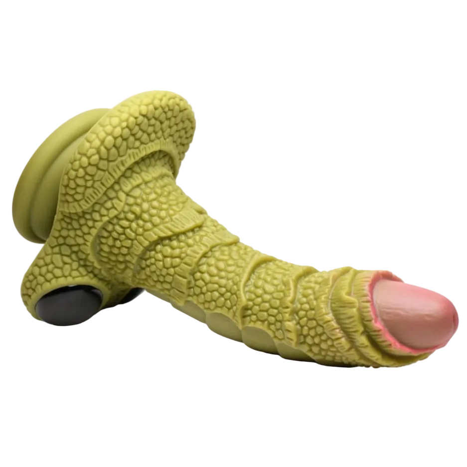 Creature Cocks Swamp Monster Green Scaly Silicone Fetish Fantasy Dildo