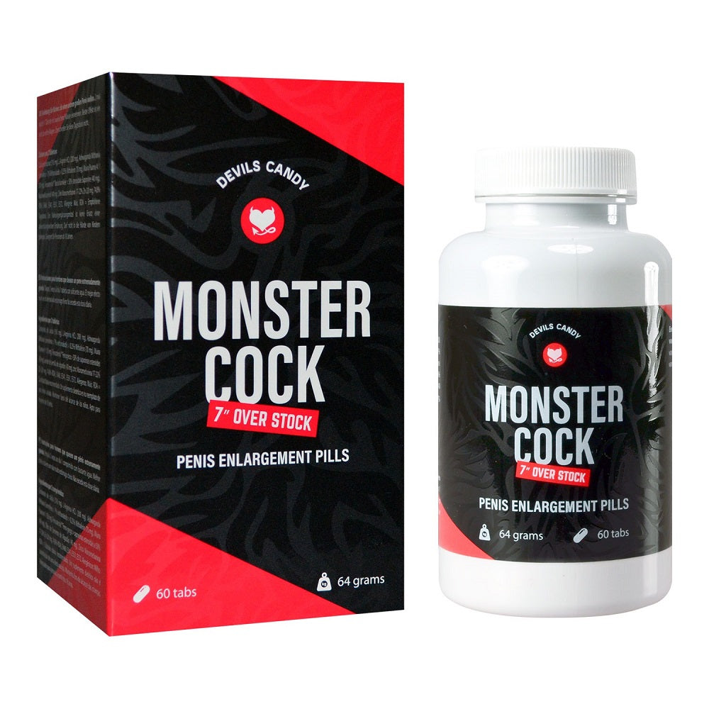 Devils Candy Monster Cock Penis Enlargement Pills 60 Pack