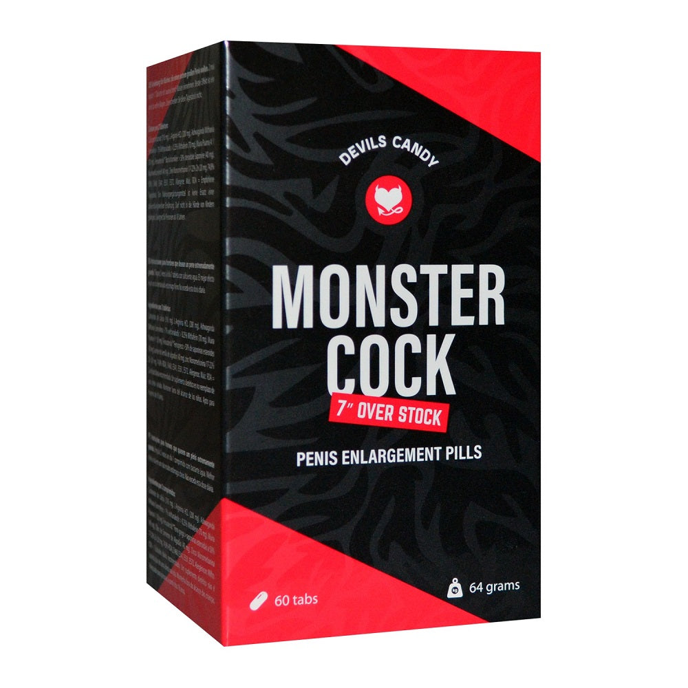 Devils Candy Monster Cock Penis Enlargement Pills 60 Pack