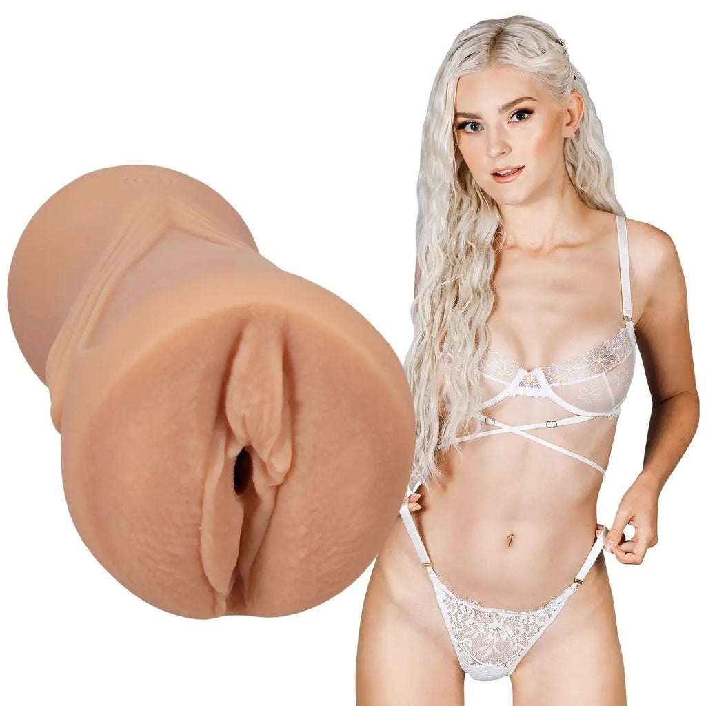 Doc Johnson Signature Strokers Eva Elfie Pussy Male Masturbator UltraSkyn Vagina