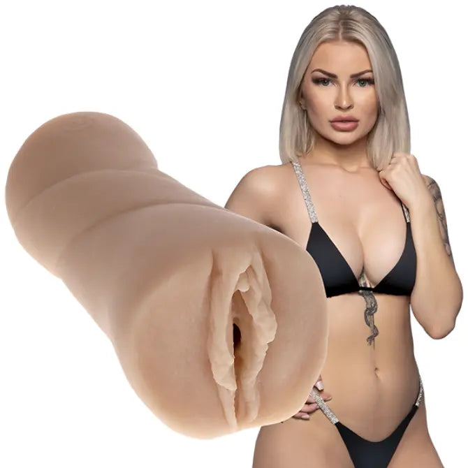 Doc Johnson Signature Strokers @layna.me Pocket Pussy Male Masturbator UltraSkyn