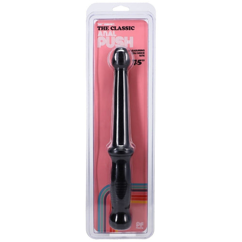 Doc Johnson Classic Anal Push 12.5 Inch Wand Dildo Flexible Probe Baton Handle