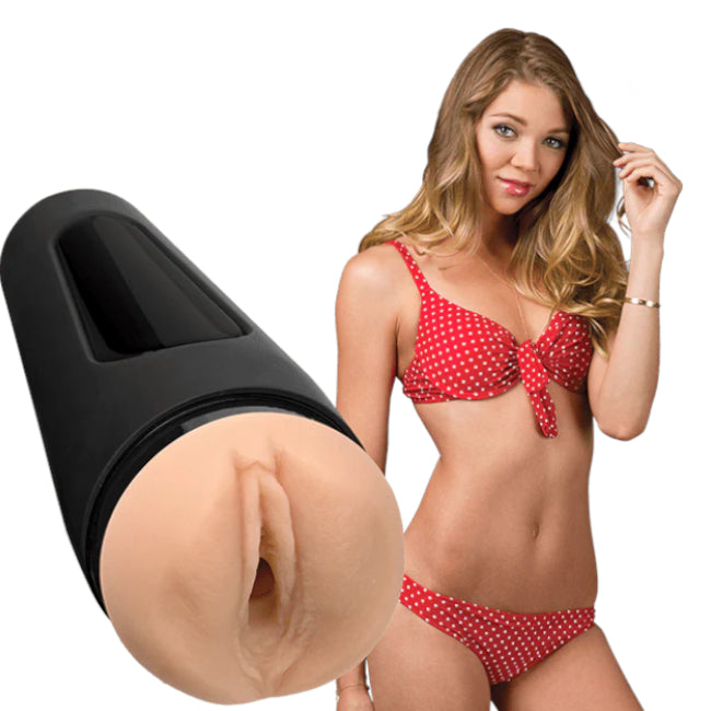 Doc Johnson Main Squeeze Jessie Andrews Pussy Male Masturbator UltraSkyn Stroker