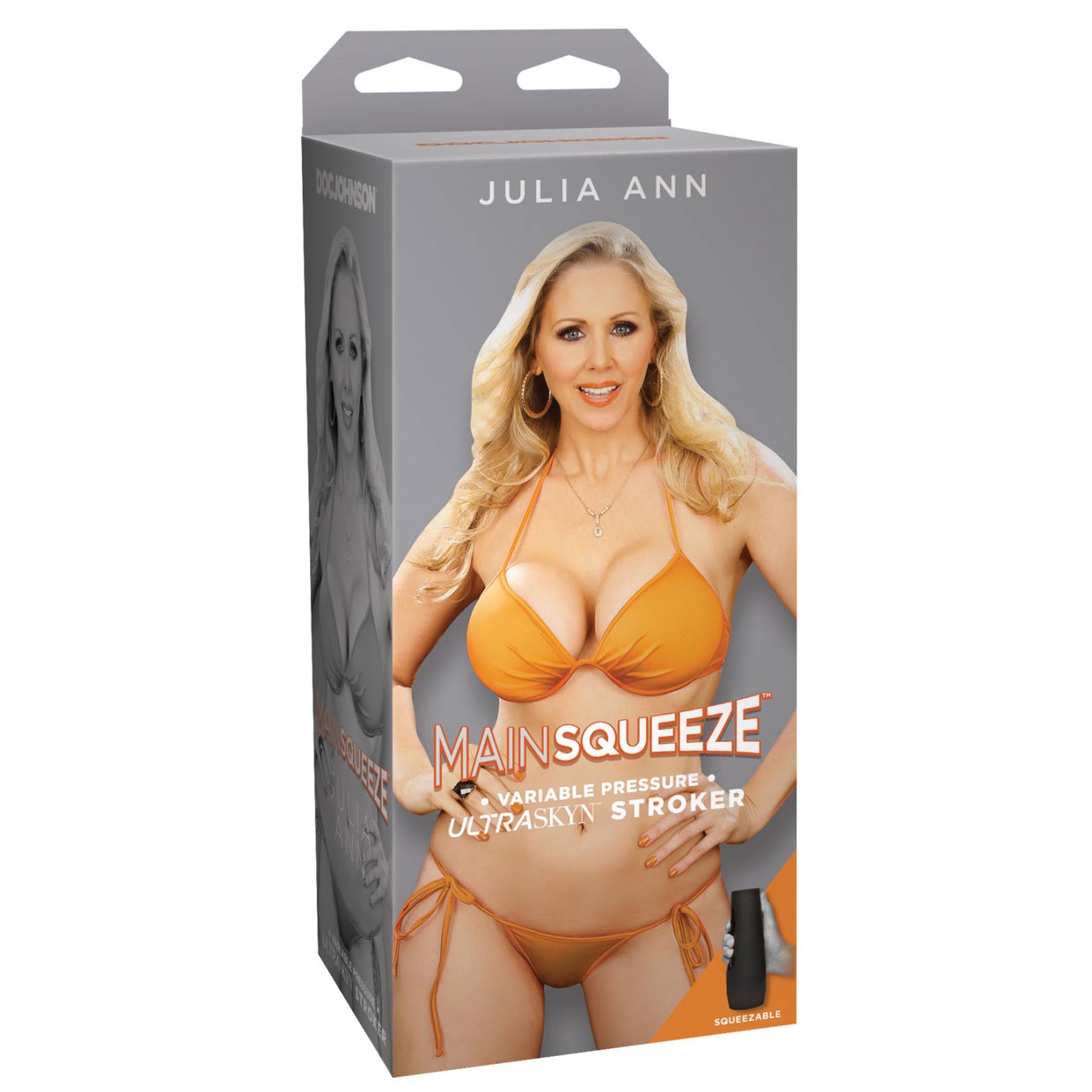 Doc Johnson Main Squeeze Julia Ann Pussy Male Masturbator UltraSkyn Stroker