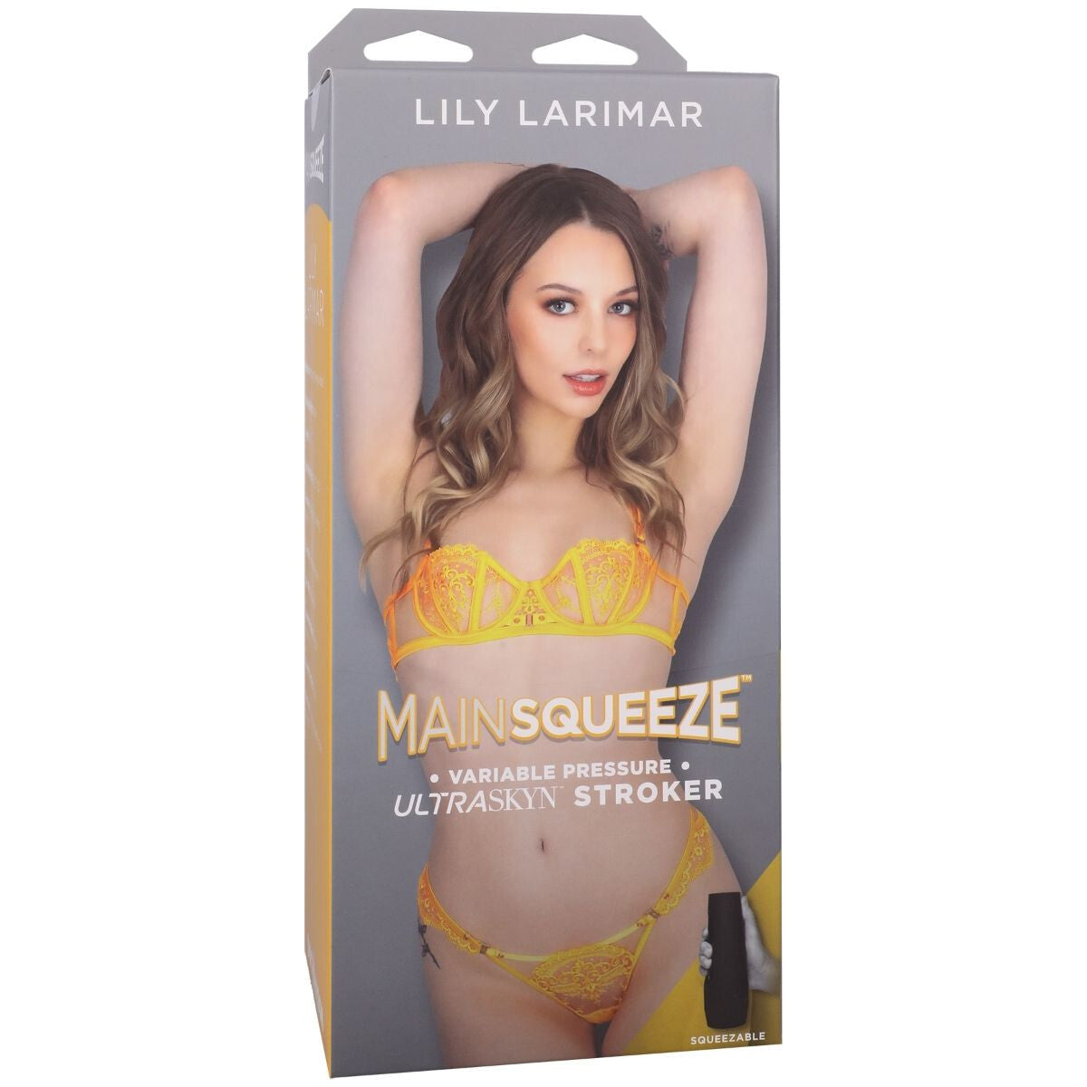 Doc Johnson Main Squeeze Lily Larimar Pussy Male Masturbator UltraSkyn Stroker