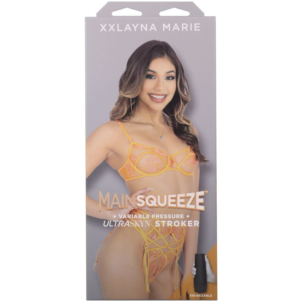 Doc Johnson Main Squeeze Xxlayna Marie Pussy Male Masturbator UltraSkyn Stroker