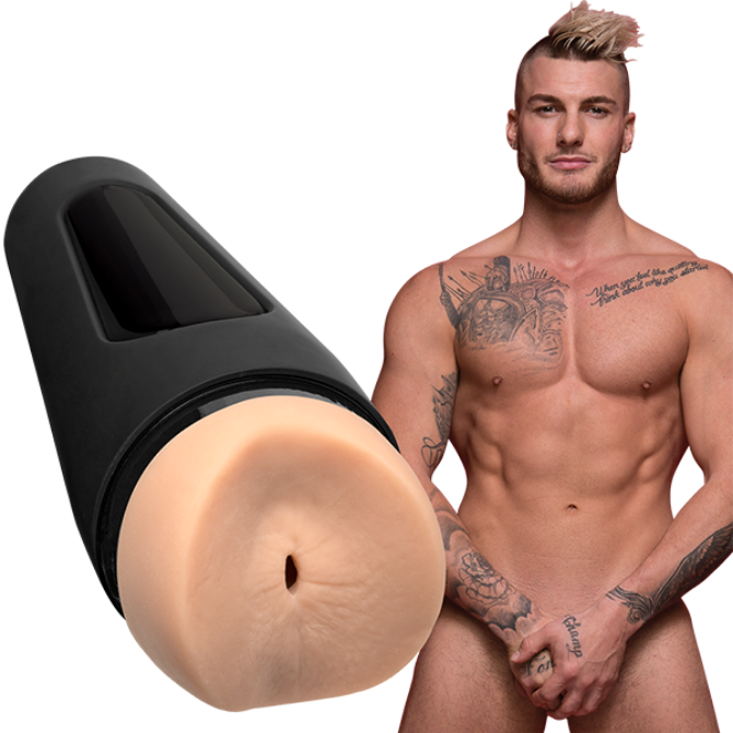 Doc Johnson ManSqueeze William Seed Ass Male Masturbator UltraSkyn Anal Stroker