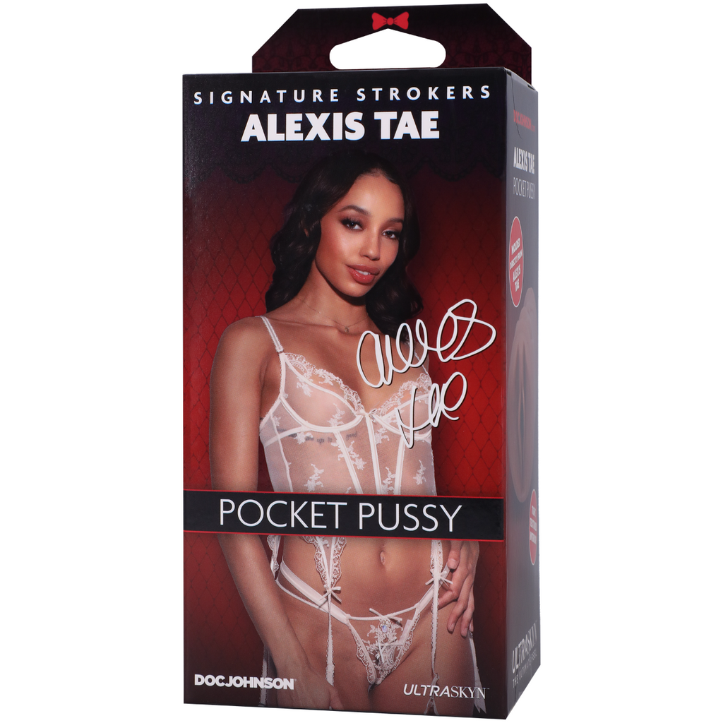 Doc Johnson Signature Strokers Alexis Tae Pocket Pussy Masturbator UltraSkyn