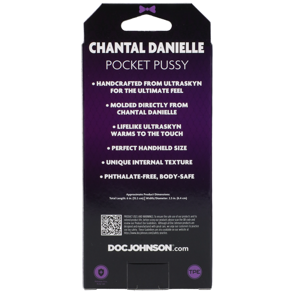 Doc Johnson Signature Strokers Chantal Danielle Pussy Male Masturbator UltraSkyn