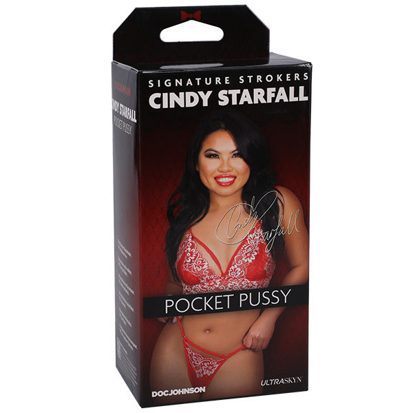 Doc Johnson Signature Strokers Cindy Starfall Pocket Pussy Male Masturbator UltraSkyn
