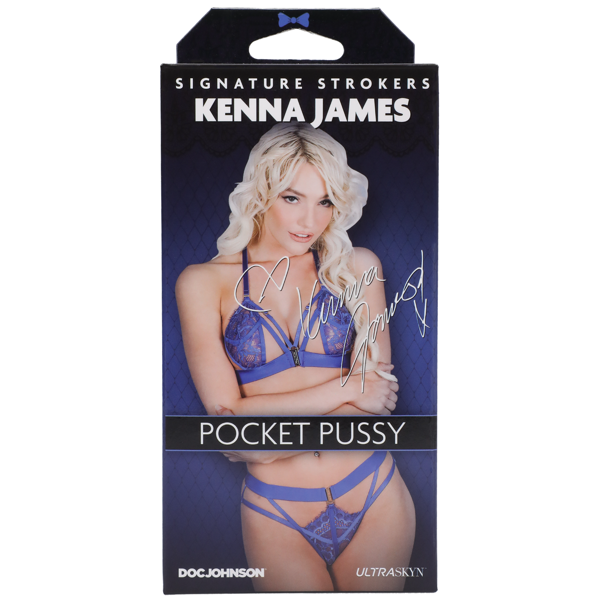 Doc Johnson Signature Strokers Kenna James Pocket Pussy Masturbator UltraSkyn