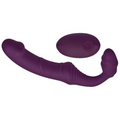 DreamToys Bold Storm Strapless Remote Control Vibrating Strap-On Dildo