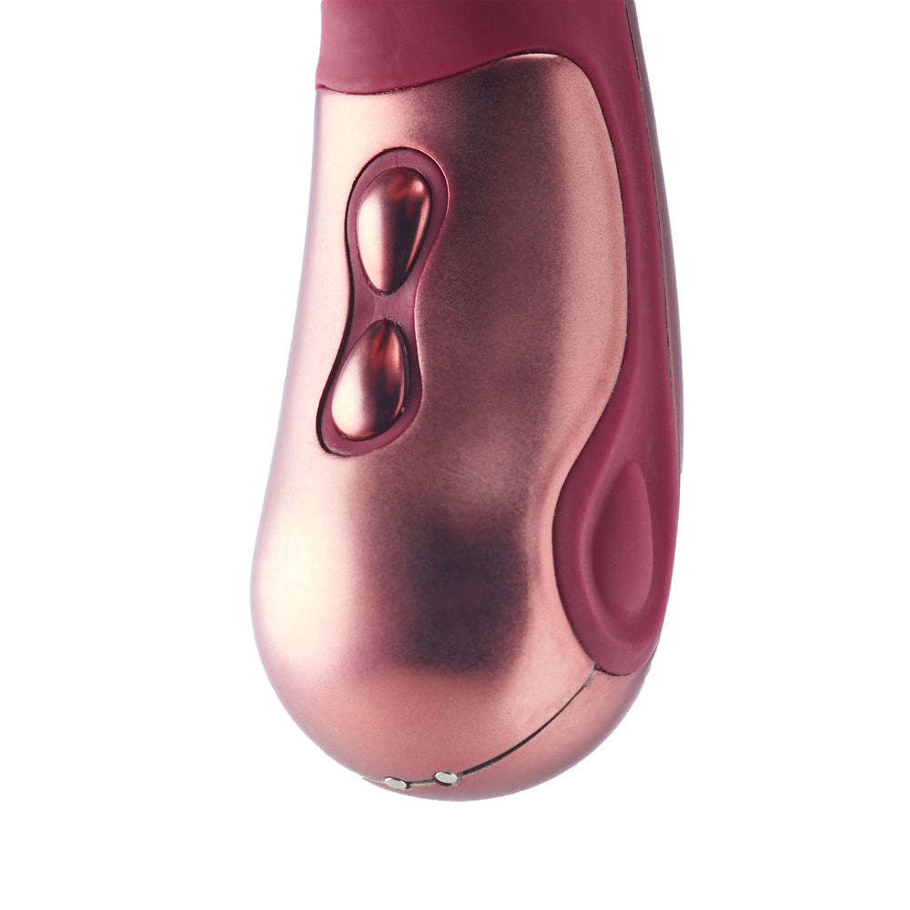 Dream Toys Dinky Jimmy K Duo Silicone 7.5 Inch Vibrating Rabbit Massager