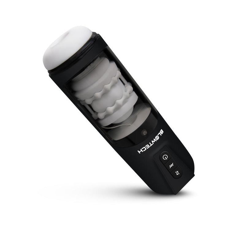 Dreamtoys Blowtech Auto Stroker Sex Machine Thrusting Vibrating Male Masturbator