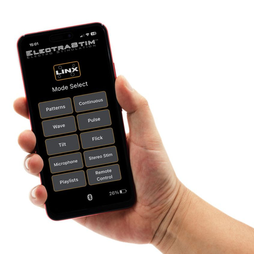 ElectraStim Linx Dual Channel App Controlled E-Stim Tens Electro Stimulator
