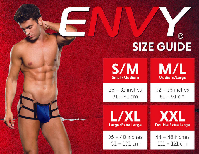 Envy Menswear 2 Piece Sexy Male Nurse Costume Kit White Red Medium - Extra Large