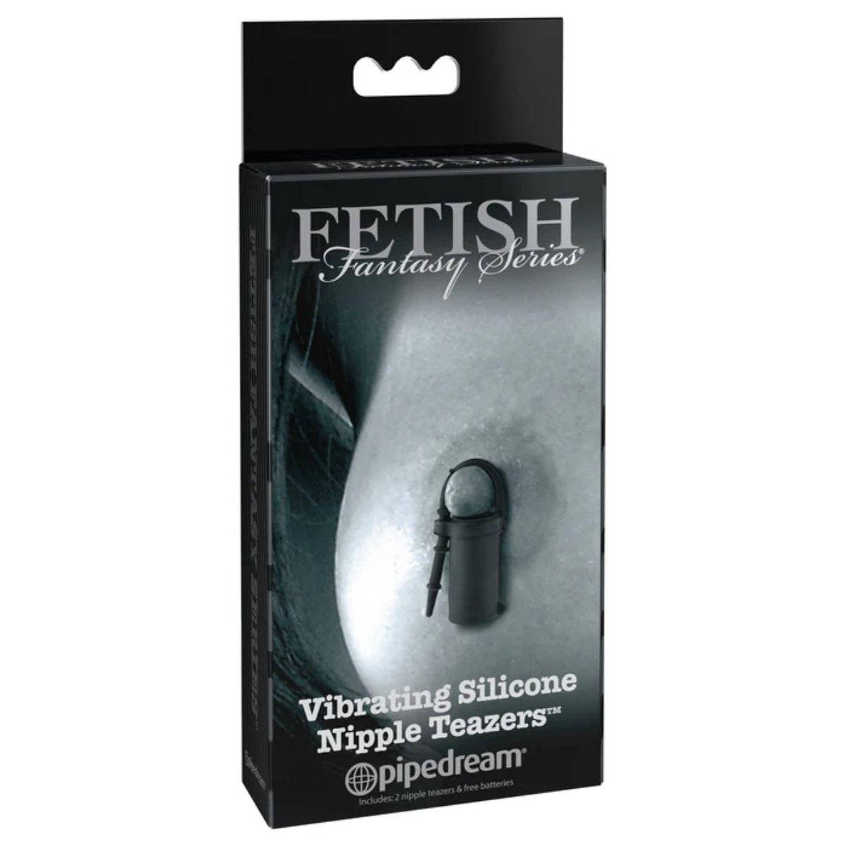 Fetish Fantasy Series Limited Edition Vibrating Silicone Nipple Teazers Clamps