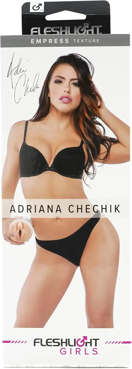Fleshlight Girls Adriana Chechik Empress Realistic Pussy Male Masturbator Textured Stroker