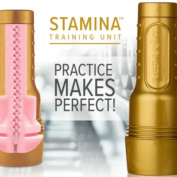Fleshlight STU Stamina Training Unit Pink Butt Masturbator Textured Anal Stroker