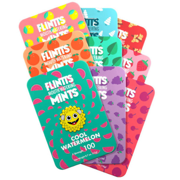 Flintts Mints F Strength Dry Mouth Flavoured Blowjob Edibles