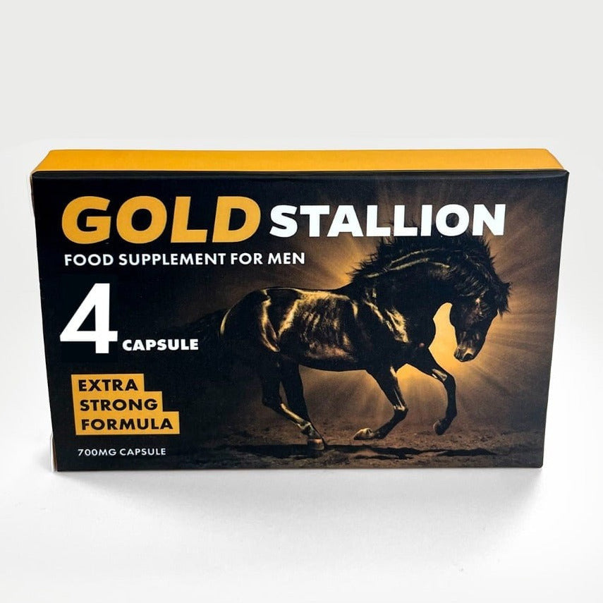 Gold Stallion Herbal Supplement Stimulant Male Libido Enhancer Stamina Booster