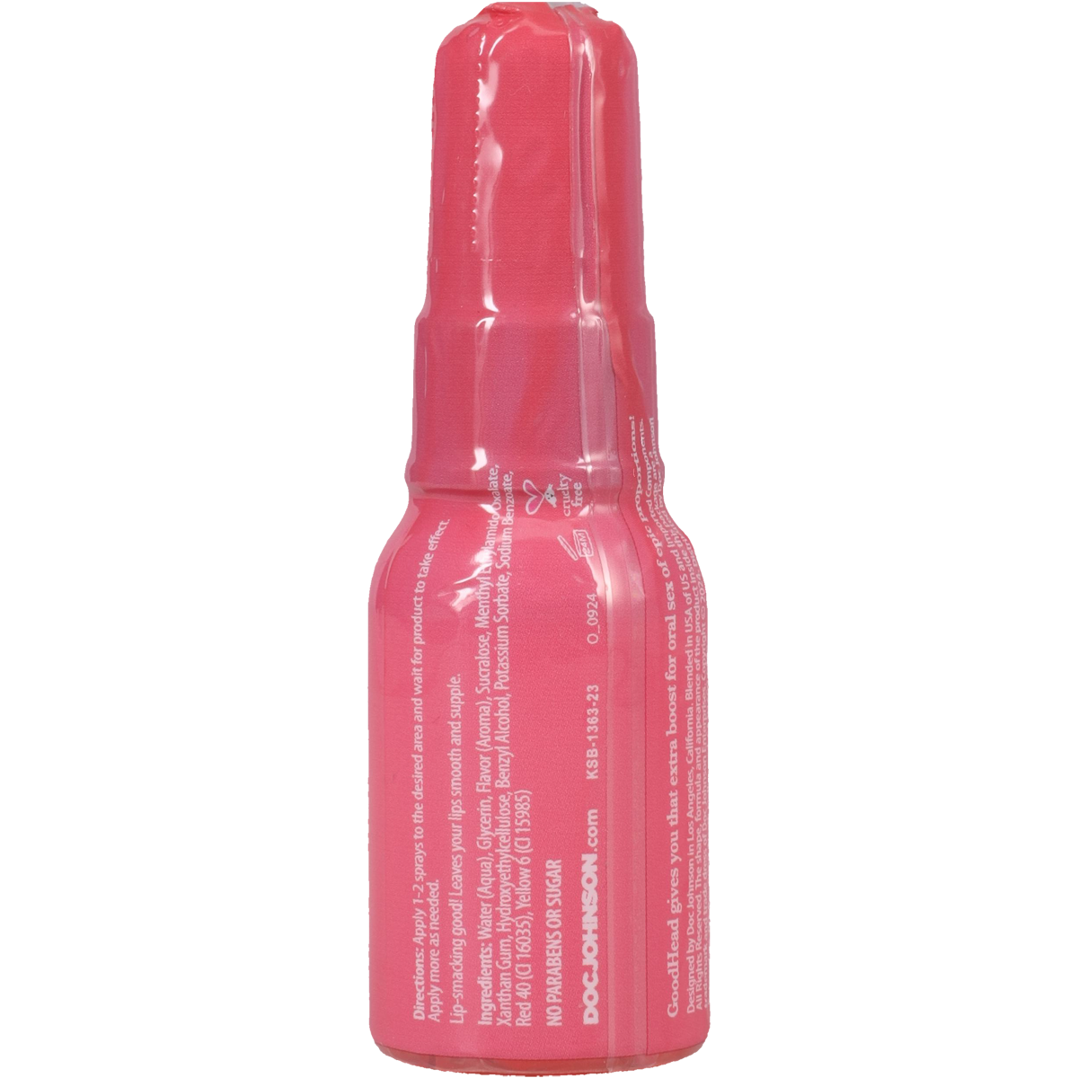 GoodHead Pussy Pleasure Party Kit Tongue Vibrator Watermelon Oral Tingle Spray