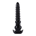 Hidden Desire Extreme Anal Drill XXL 13 Inch Dildo Ribbed Butt Probe BDSM Fetish