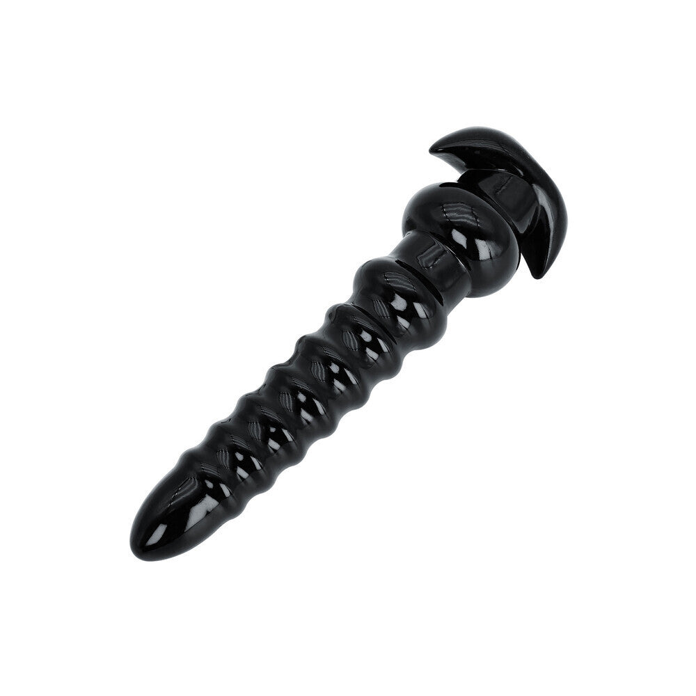 Hidden Desire Extreme Anal Drill XXL 13 Inch Dildo Ribbed Butt Probe BDSM Fetish