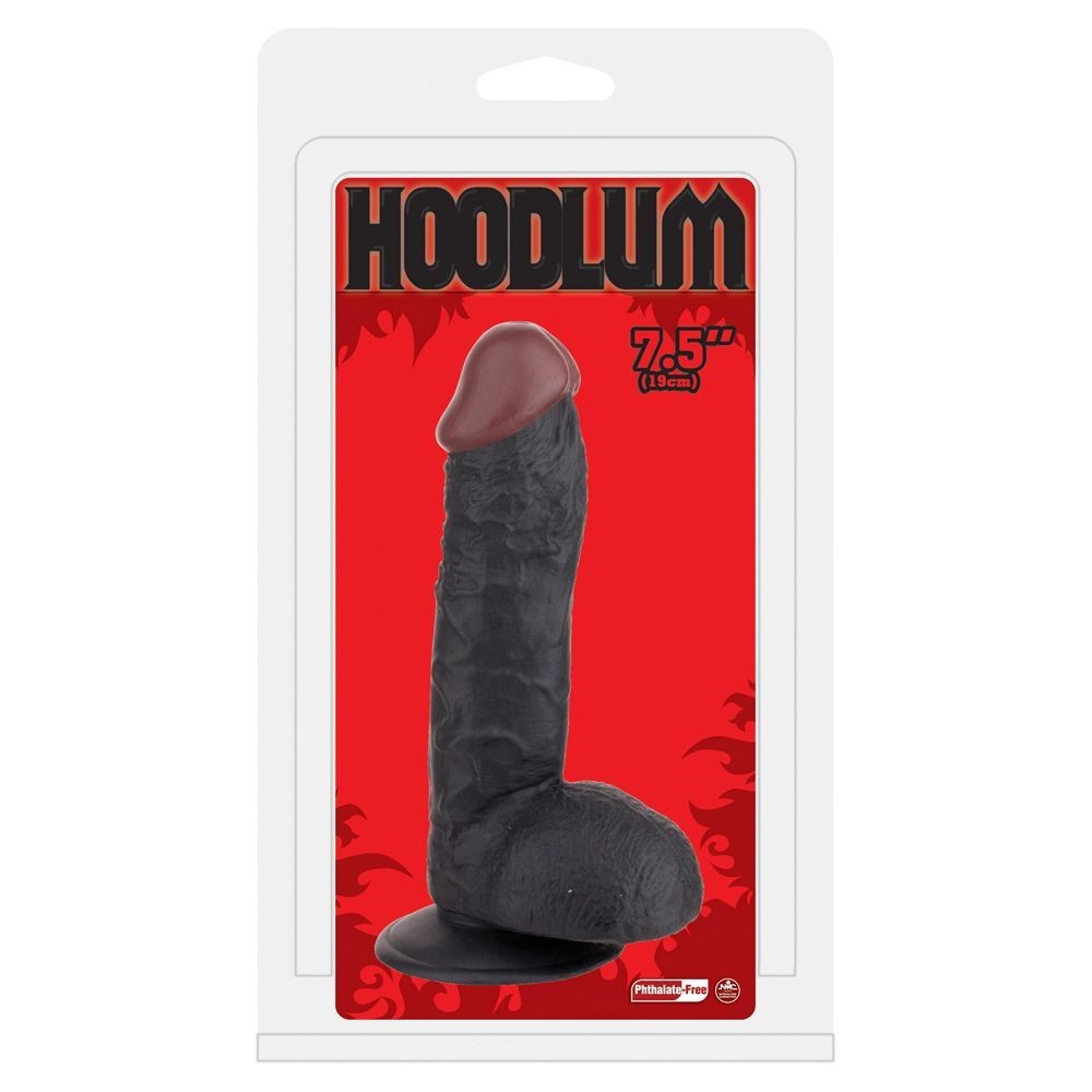 Hoodlum 7.5 Inch Realistic Suction Cup Veiny Lifelike Dildo Cock