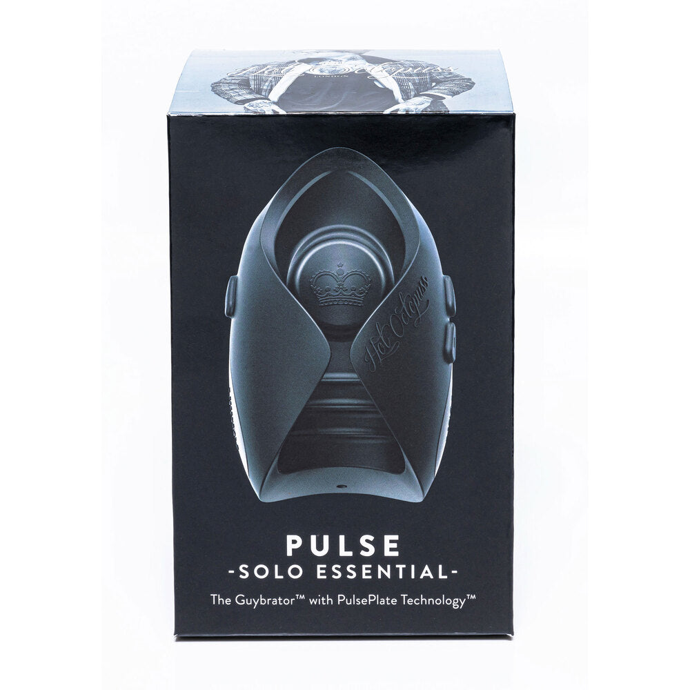 Hot Octopuss Pulse Solo Essential Guybrator Silicone Male Masturbator With PulsePlate Tech Stroker