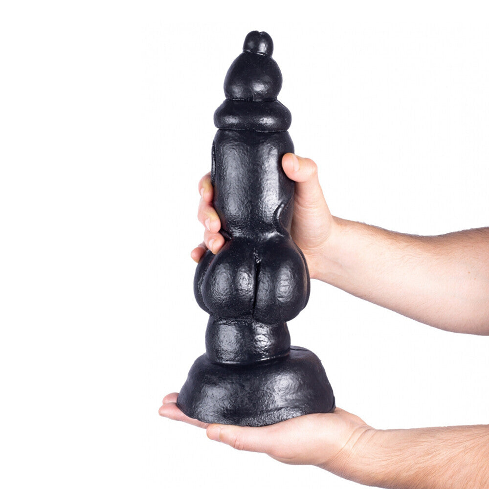 Hunglock 13 Inch Doggy Dildo Vac-U-Lock Strap-On Compatible