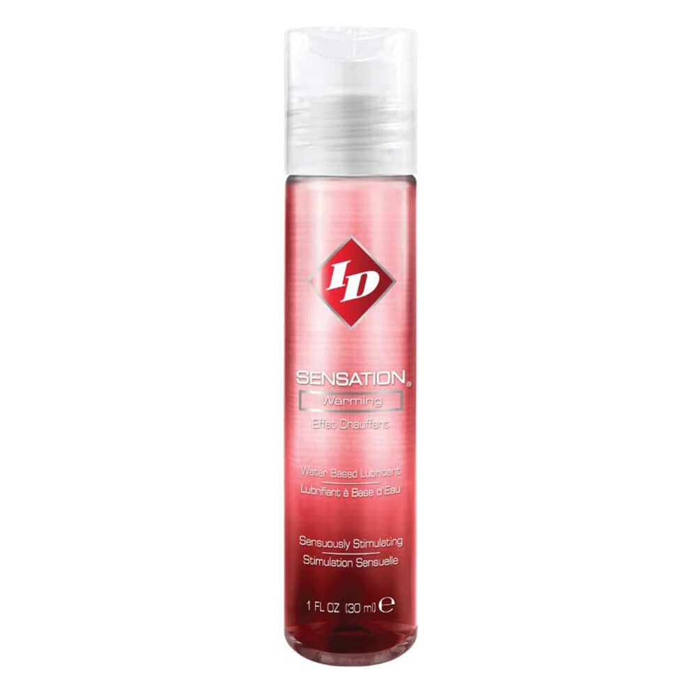 ID Lube Sensation Warming Liquid Lubricant Water Based Sensuously Stimulating