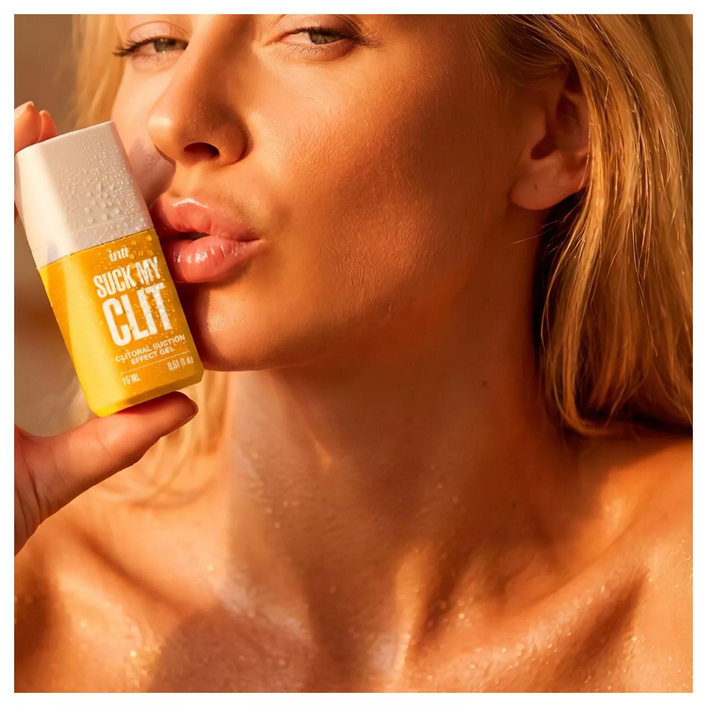 INTT Suck My Clit Stimulating Tingle Gel For Women Edible Tropical Mango 15ml