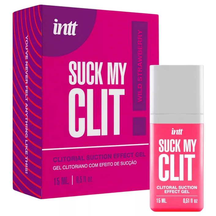 INTT Suck My Clit Stimulating Tingle Gel For Women Edible Wild Strawberry 15ml