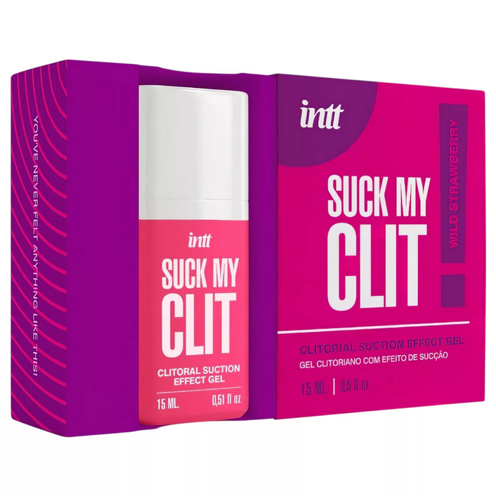 INTT Suck My Clit Stimulating Tingle Gel For Women Edible Wild Strawberry 15ml