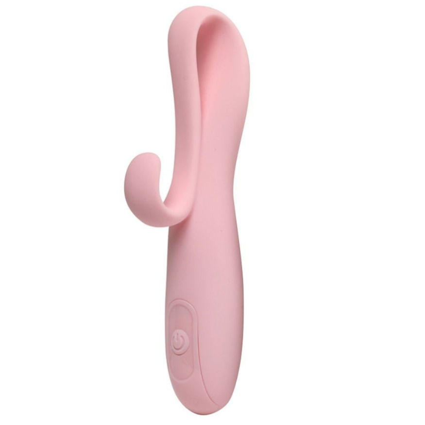 INTY Toys Flare Multi Vibrator Dildo Massager Clit G-Spot Silicone Wand Massager
