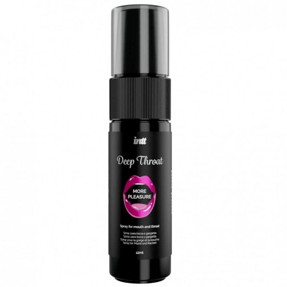 Intt Deep Throat More Pleasure Desensitizing Blowjob Numbing Spray Mint Flavour Cruelty Free