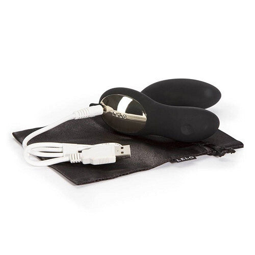 LELO Bruno 6 Inch Prostate Massager Black Premium Smooth Silicone Anal Vibrator