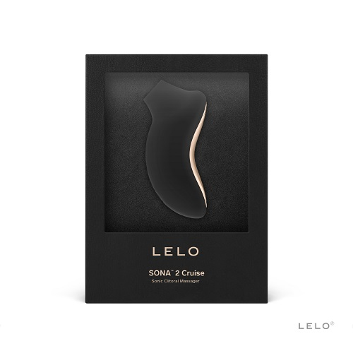 LELO Sona 2 Cruise Clitoral Massager Black Vibrator Waterproof USB Rechargeable