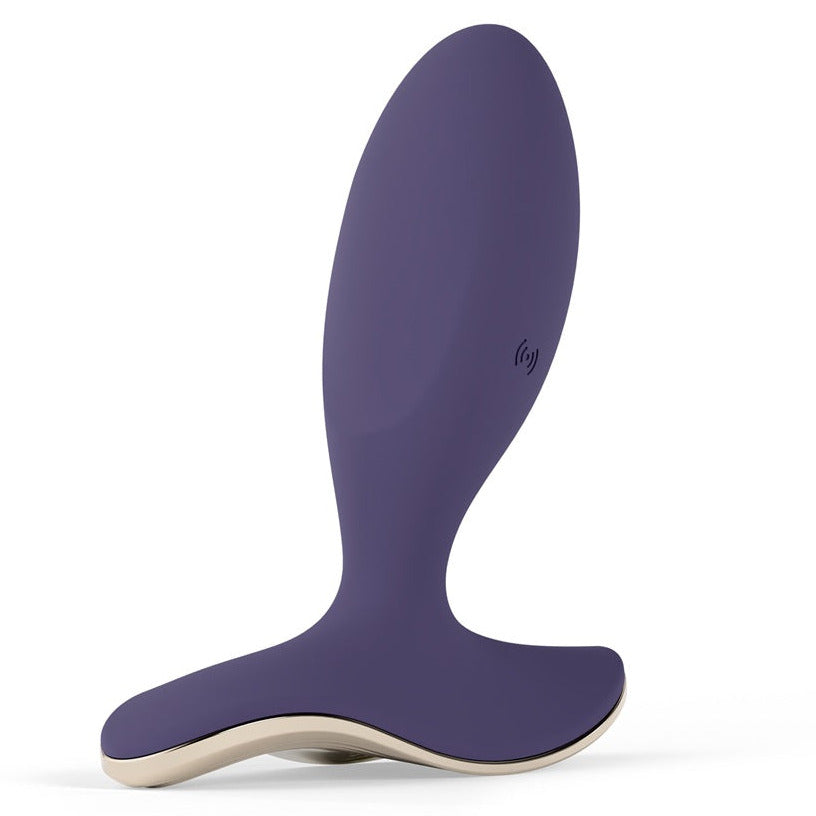 LELO Surfer 2 Unisex Anal Vibrating Plug Silicone App Controlled Cyber Purple