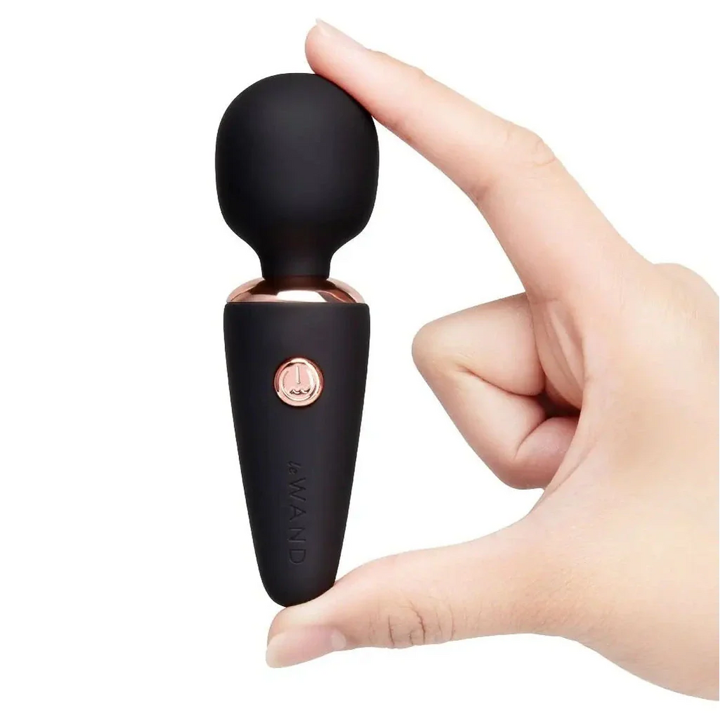 Le Wand Mini Vibe Microwand Rechargeable Silicone Vibrator Pocket Sized Massager