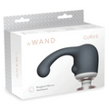 Le Wand Curve Weighted Silicone Wand Vibrator Dildo Clitoral G-Spot Attachment