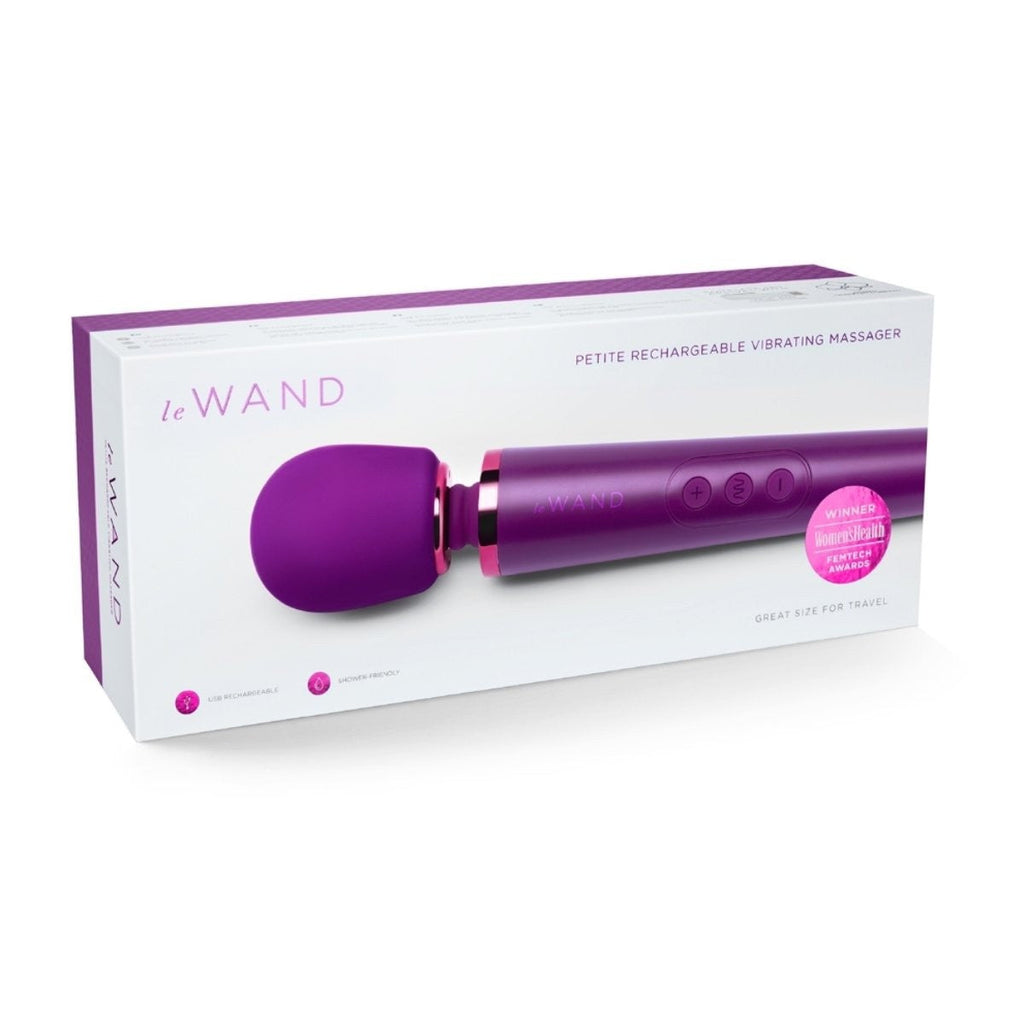 Le Wand Petite Cherry Wireless Wand Vibrator Powerful Silicone Massager USB